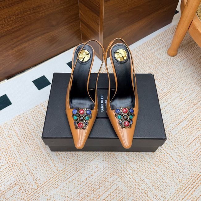 Saint Laurent slingback pumps 10.5CM 64257-2