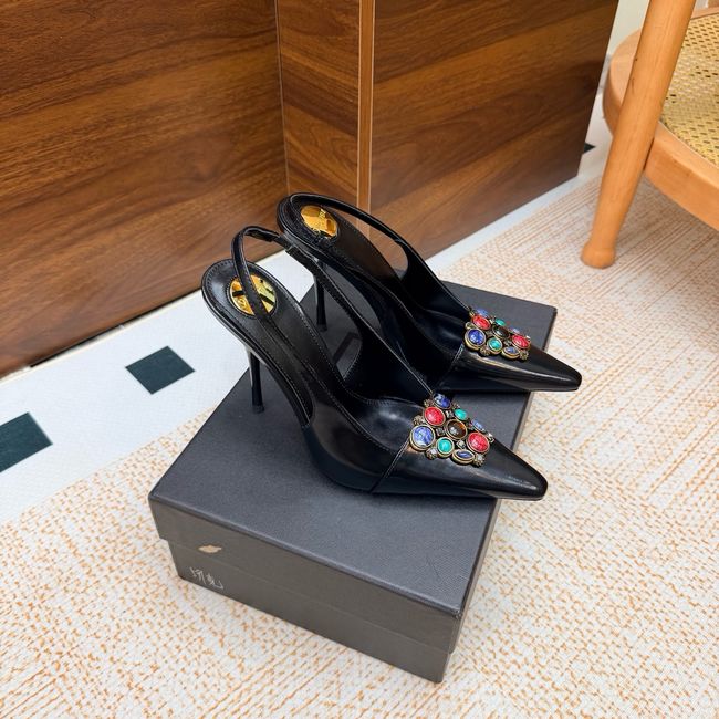 Saint Laurent slingback pumps 10.5CM 64257-4 Saint Laurent slingback pumps 10.5CM 64257-4