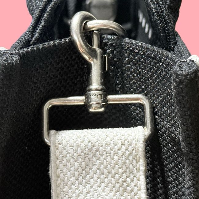 Small Dior Book Tote with Strap Embroidered M1404OE-9 Small Dior Book Tote with Strap Embroidered M1404OE-9