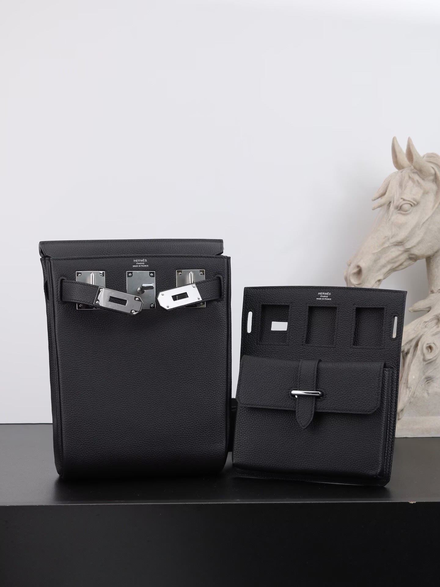Hermes HAC A DOS Original Togo Leather Chest Bag H60321 Black Hermes HAC A DOS Original Togo Leather Chest Bag H60321 Black