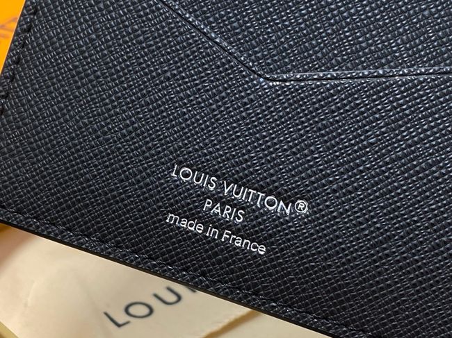 Louis Vuitton Locked Passport Cover M29550 black Louis Vuitton Locked Passport Cover M29550 black