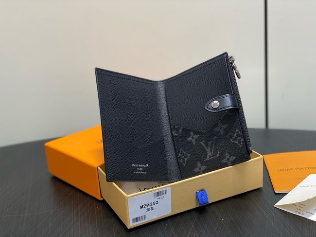 Louis Vuitton Locked Passport Cover M29550 black Louis Vuitton Locked Passport Cover M29550 black