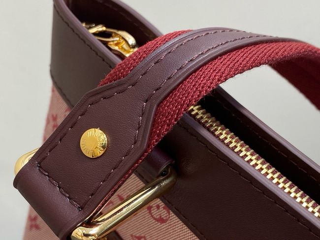 Louis Vuitton New Season UPTOWN TOTE Bag M92684 burgundy Louis Vuitton New Season UPTOWN TOTE Bag M92684 burgundy