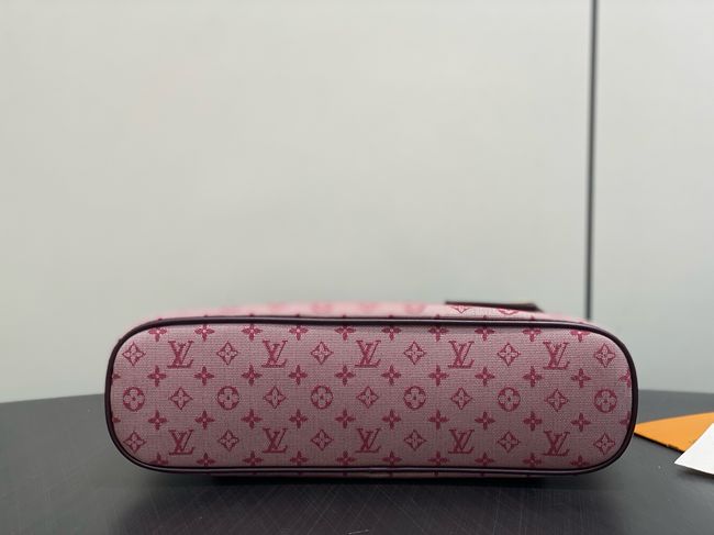 Louis Vuitton New Season UPTOWN TOTE Bag M92684 burgundy Louis Vuitton New Season UPTOWN TOTE Bag M92684 burgundy