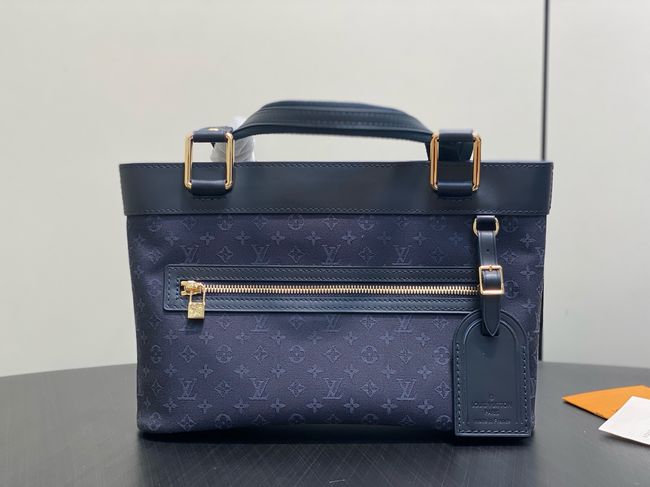 Louis Vuitton New Season UPTOWN TOTE Bag M92684 dark blue