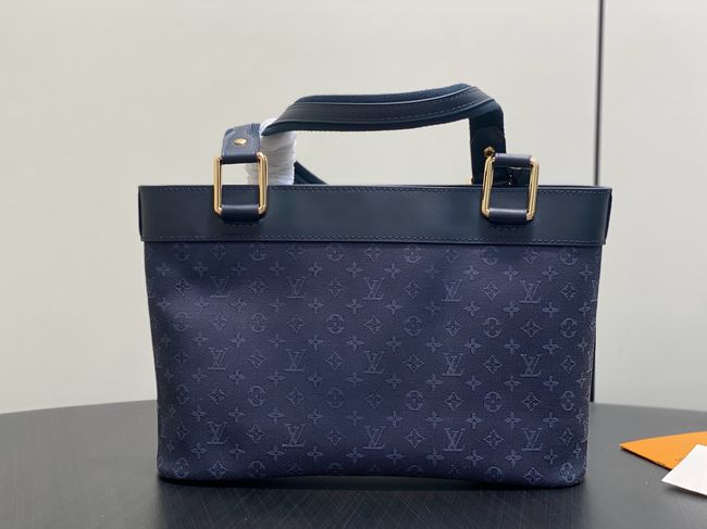 Louis Vuitton New Season UPTOWN TOTE Bag M92684 dark blue Louis Vuitton New Season UPTOWN TOTE Bag M92684 dark blue