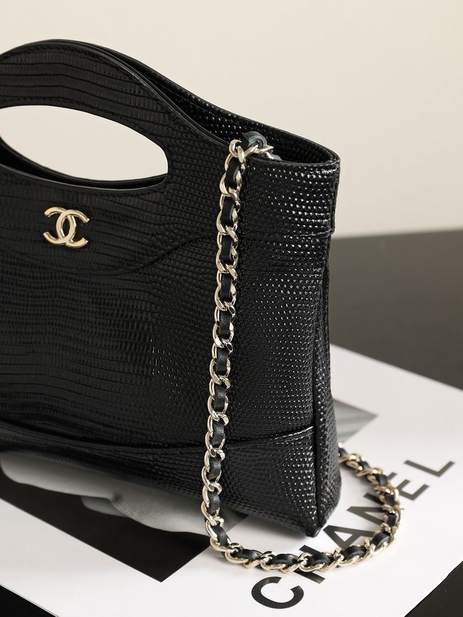 CHANEL 31 Mini Shopping Bag AS3656 black CHANEL 31 Mini Shopping Bag AS3656 black