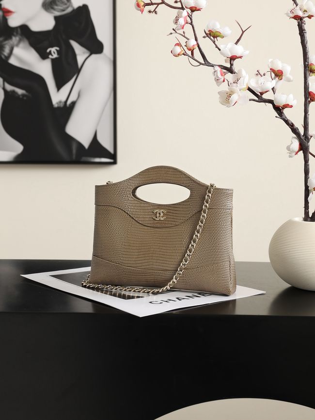 CHANEL 31 Mini Shopping Bag AS3656 gray