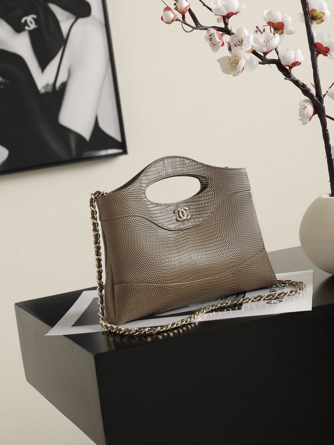 CHANEL 31 Mini Shopping Bag AS3656 gray