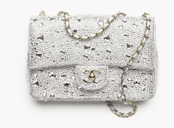 CHANEL Evening Bag AS4297 Silvery