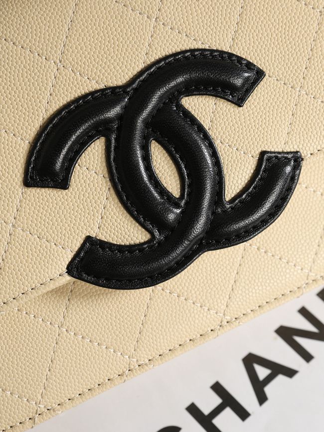 CHANEL Wallet on Chain AP5455 Beige & Black CHANEL Wallet on Chain AP5455 Beige & Black