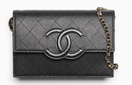 CHANEL Wallet on Chain AP5455 black