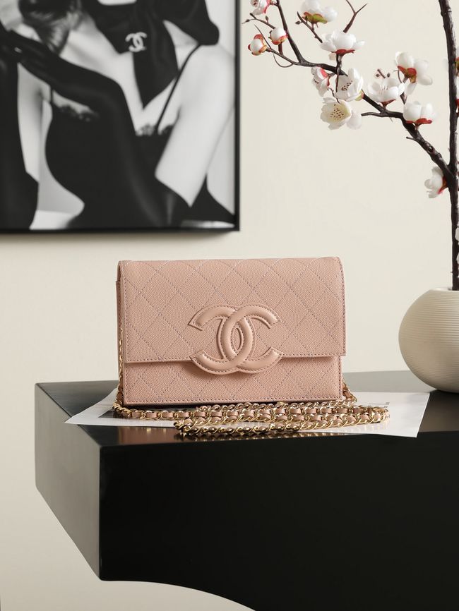 CHANEL Wallet on Chain AP5455 pink