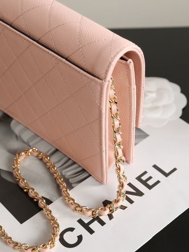 CHANEL Wallet on Chain AP5455 pink CHANEL Wallet on Chain AP5455 pink
