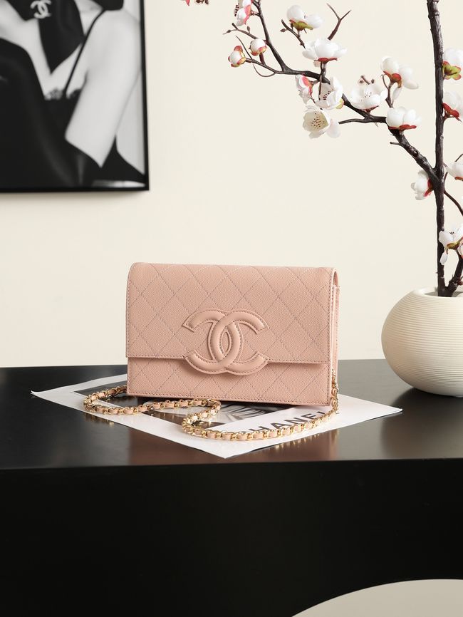 CHANEL Wallet on Chain AP5455 pink CHANEL Wallet on Chain AP5455 pink