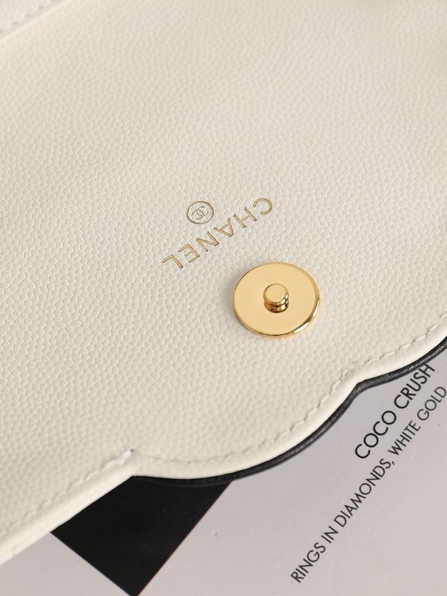 CHANEL Wallet on Chain AP5455 white&black CHANEL Wallet on Chain AP5455 white&black