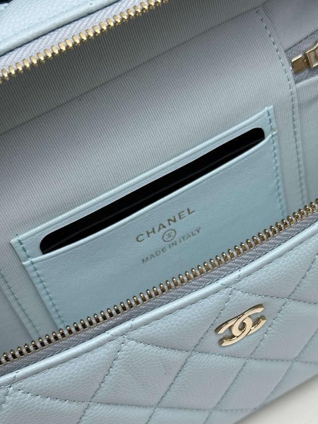 Chanel CLUTCH WITH CHAIN AP4385 light blue Chanel CLUTCH WITH CHAIN AP4385 light blue