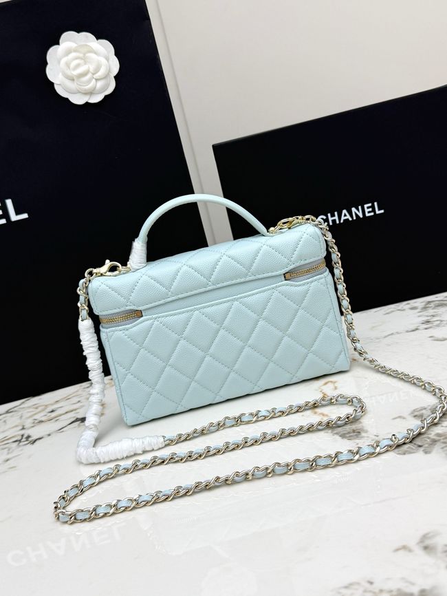 Chanel CLUTCH WITH CHAIN AP4385 light blue Chanel CLUTCH WITH CHAIN AP4385 light blue