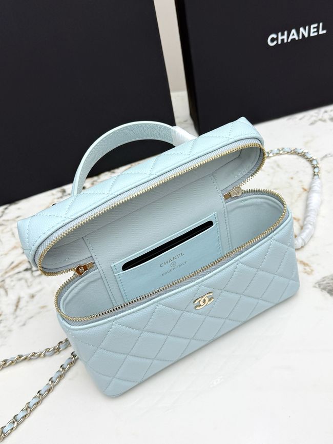 Chanel CLUTCH WITH CHAIN AP4385 light blue Chanel CLUTCH WITH CHAIN AP4385 light blue
