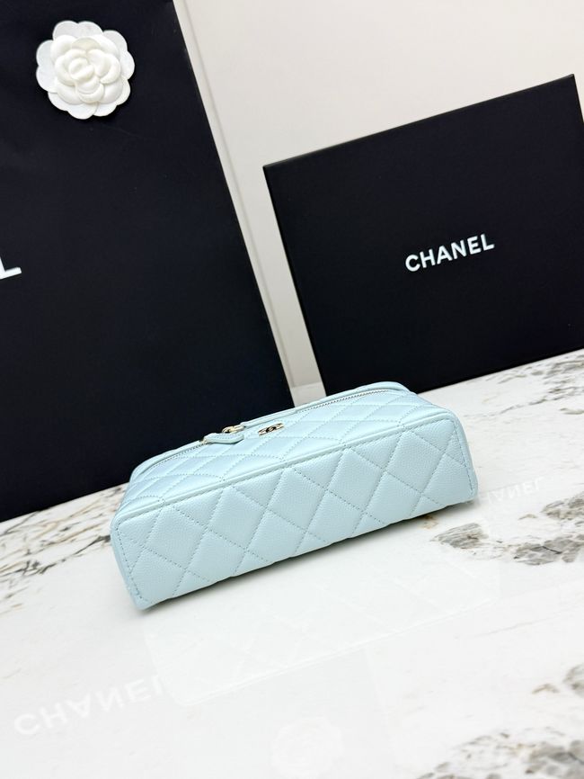 Chanel CLUTCH WITH CHAIN AP4385 light blue Chanel CLUTCH WITH CHAIN AP4385 light blue