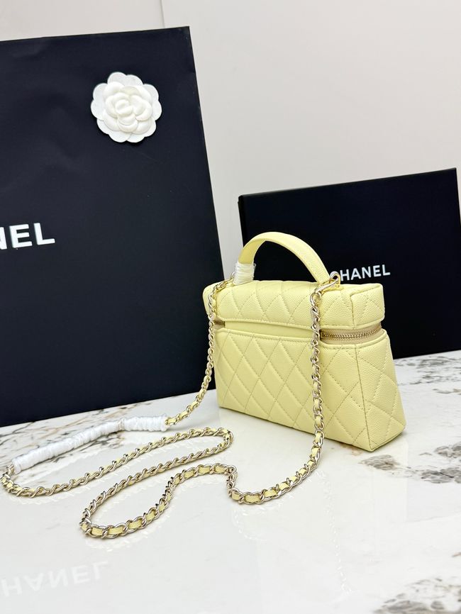 Chanel CLUTCH WITH CHAIN AP4385 yellow Chanel CLUTCH WITH CHAIN AP4385 yellow