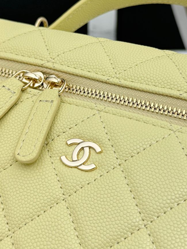 Chanel CLUTCH WITH CHAIN AP4385 yellow Chanel CLUTCH WITH CHAIN AP4385 yellow