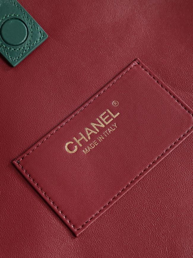 Chanel Calfskin Shoulder Bag AS6478 green Chanel Calfskin Shoulder Bag AS6478 green