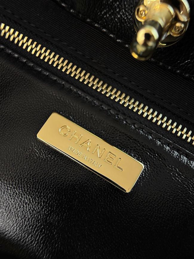 CHANEL 31 Mini Shopping Bag AS6361 Light Beige & Black CHANEL 31 Mini Shopping Bag AS6361 Light Beige & Black