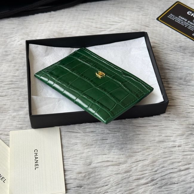 Chanel Card Holder AP5397 green Chanel Card Holder AP5397 green