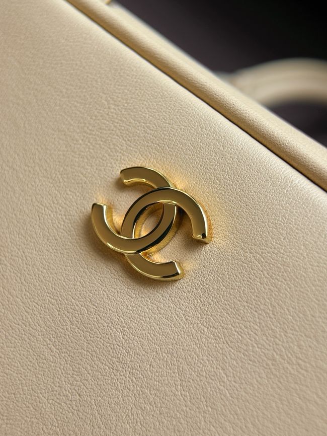 Chanel Clutch with Leather Strap AP5528 Beige