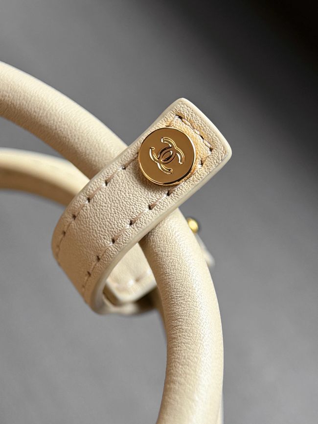 Chanel Clutch with Leather Strap AP5528 Beige
