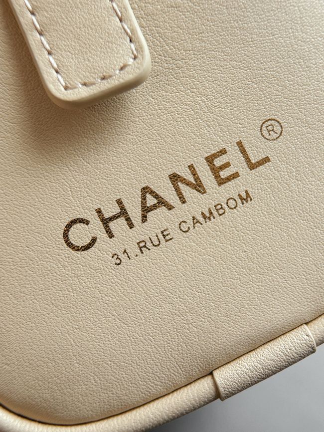 Chanel Clutch with Leather Strap AP5528 Beige