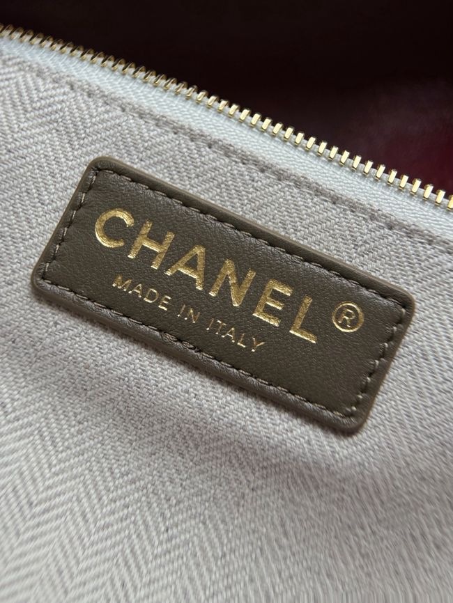 Chanel Small Shopping Bag AS6495 Khaki