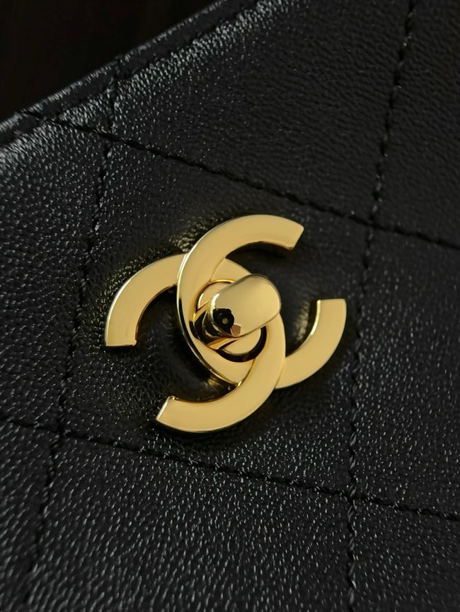 Chanel Small Shopping Bag AS6495 black
