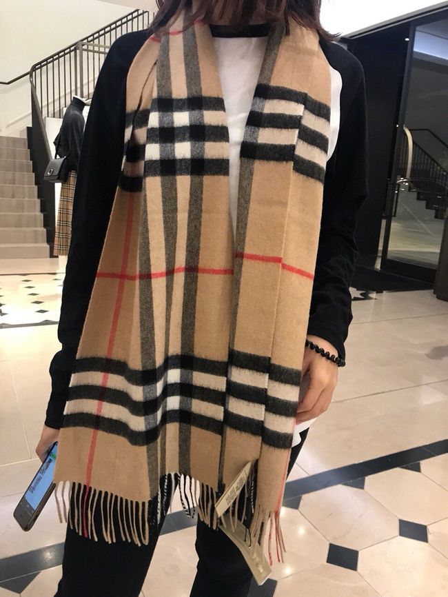 Burberry cashmere scarf BU0027-1 Burberry cashmere scarf BU0027-1