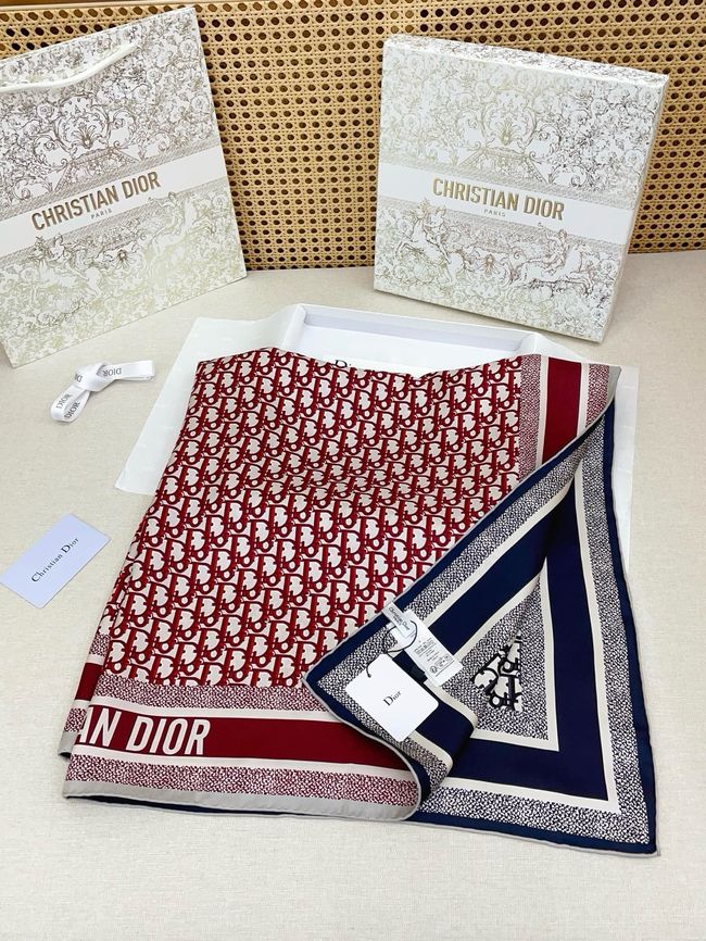 Dior 90 Square Scarf Silk Twill KY199-2 Dior 90 Square Scarf Silk Twill KY199-2