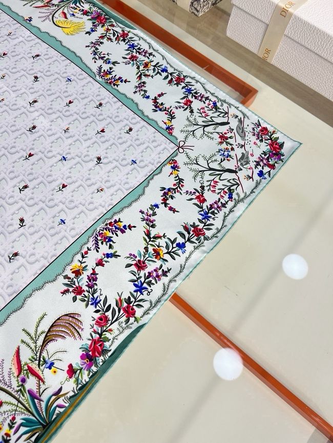 Dior 90 Square Scarf Silk Twill KY200-3 Dior 90 Square Scarf Silk Twill KY200-3