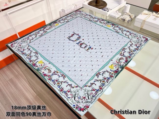 Dior 90 Square Scarf Silk Twill KY200-3 Dior 90 Square Scarf Silk Twill KY200-3