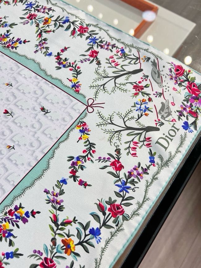 Dior 90 Square Scarf Silk Twill KY200-3 Dior 90 Square Scarf Silk Twill KY200-3