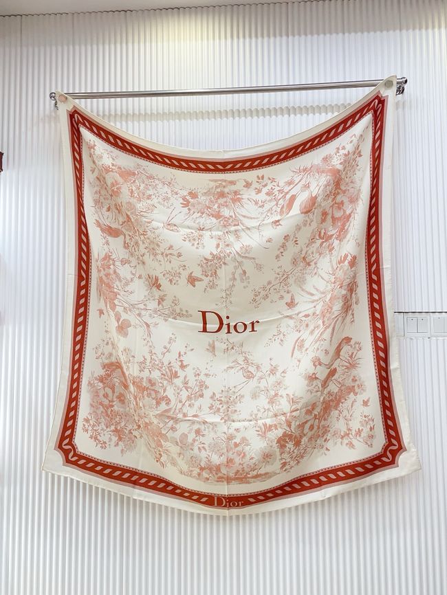 Dior Shawl Wool Silk and Cotton KY203-1 Dior Shawl Wool Silk and Cotton KY203-1
