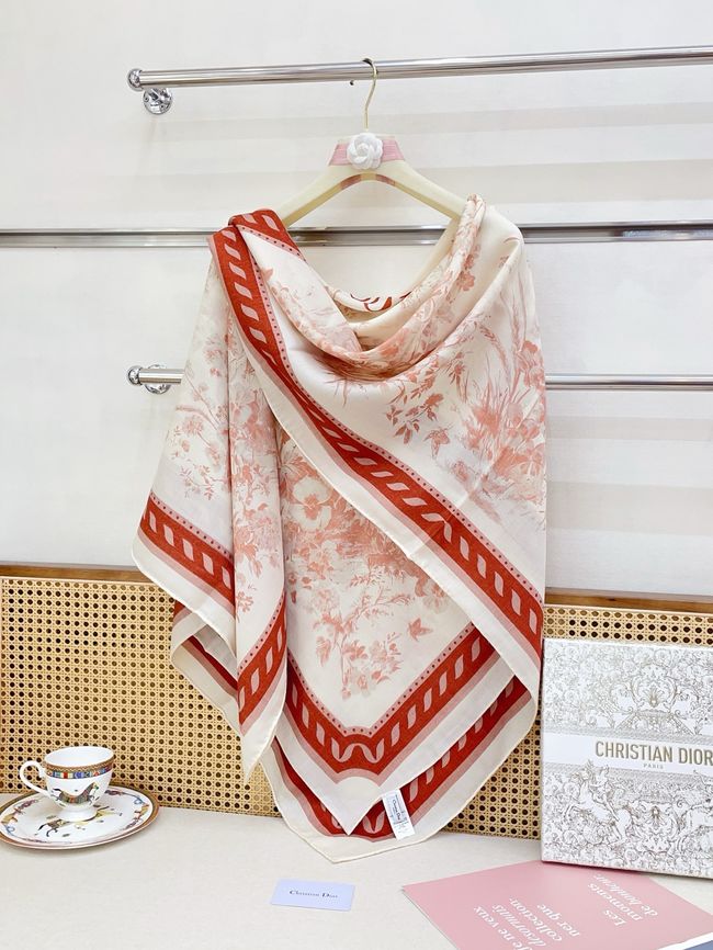 Dior Shawl Wool Silk and Cotton KY203-1 Dior Shawl Wool Silk and Cotton KY203-1