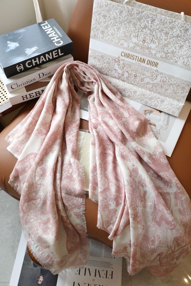 Dior Shawl Wool Silk and Cotton KY196 Dior Shawl Wool Silk and Cotton KY196