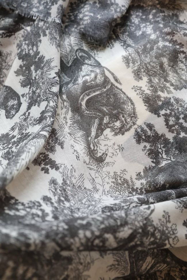 Dior Shawl Wool Silk and Cotton KY197 Dior Shawl Wool Silk and Cotton KY197