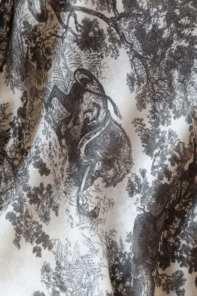 Dior Shawl Wool Silk and Cotton KY197 Dior Shawl Wool Silk and Cotton KY197