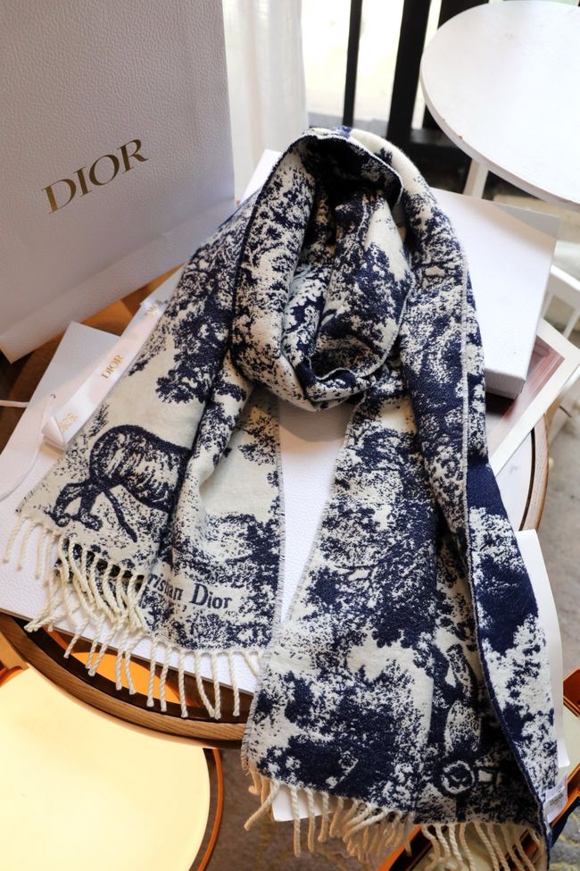 Dior cashmere scarf KY198-2 Dior cashmere scarf KY198-2