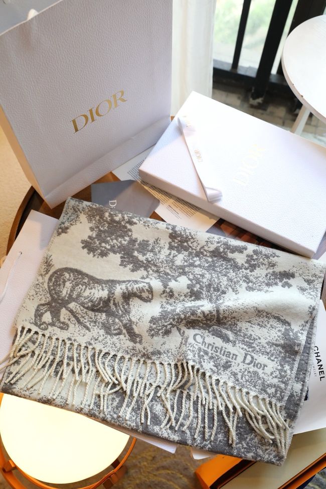 Dior cashmere scarf KY198-3 Dior cashmere scarf KY198-3