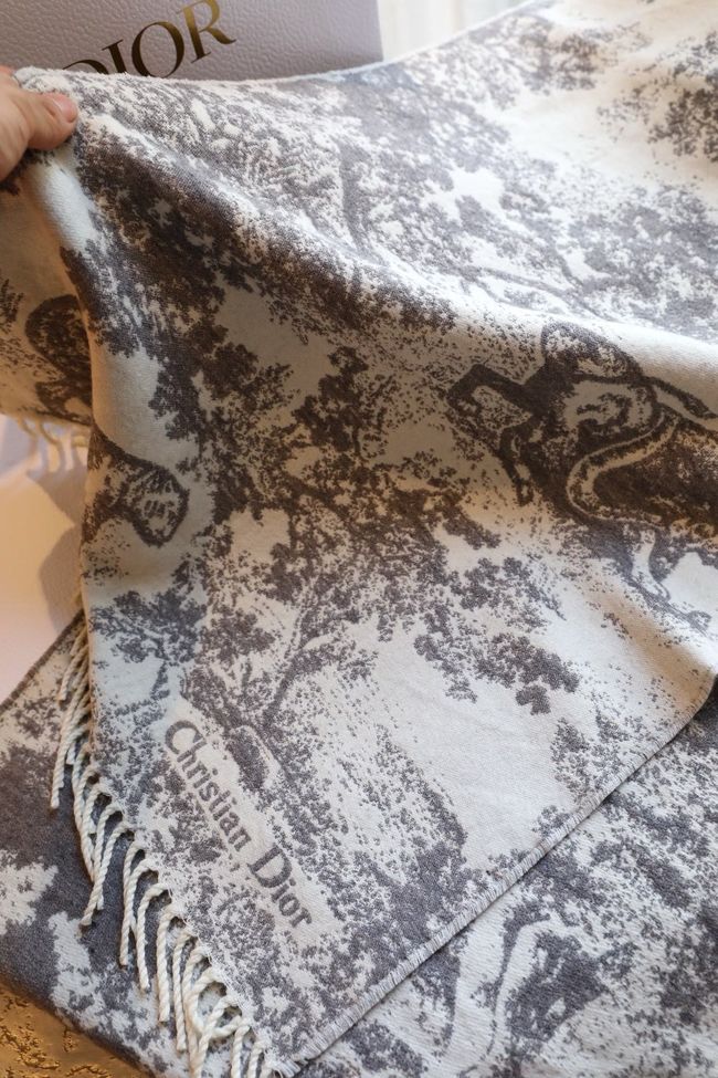 Dior cashmere scarf KY198-3 Dior cashmere scarf KY198-3