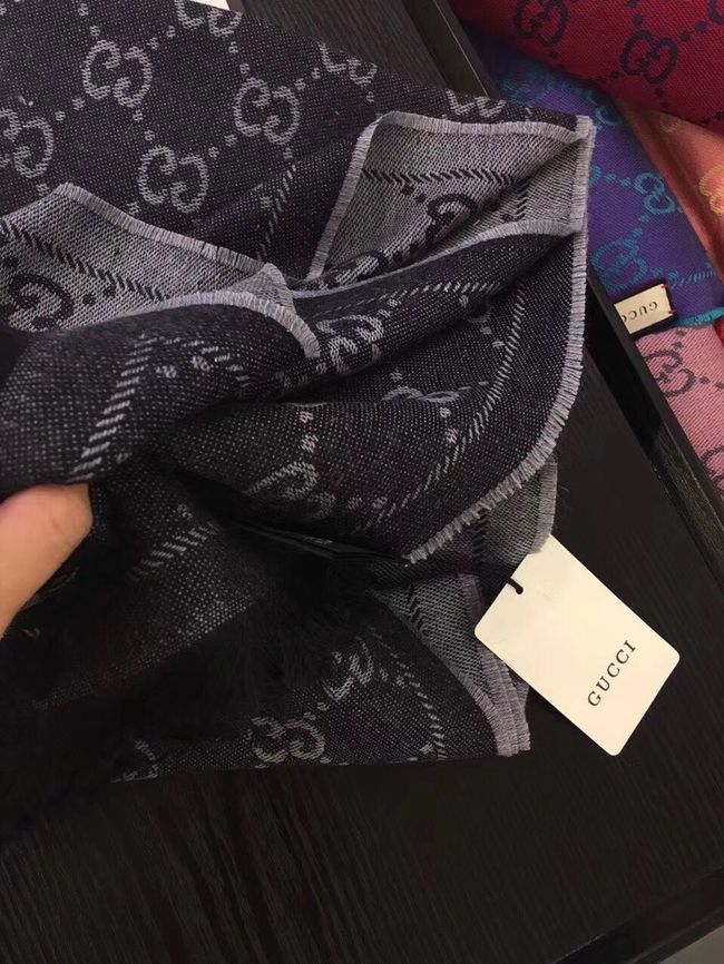 Gucci cashmere scarf 06390-6 Gucci cashmere scarf 06390-6
