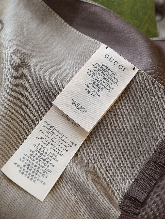 Gucci cashmere scarf 06393-3 Gucci cashmere scarf 06393-3