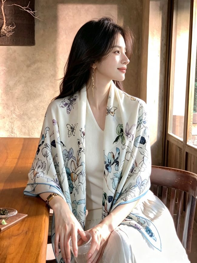 Dior cashmere Shawl KY204-3